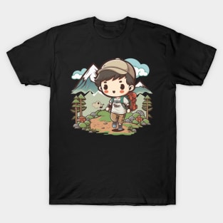 Ready to conquer this mountain with my kawaii hiking squad T-Shirt